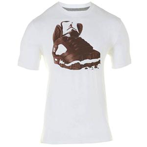 ジョーダン/JORDAN Tシャツ  ホワイト ブラウン 635579-100【OCSL】｜selection-basketball