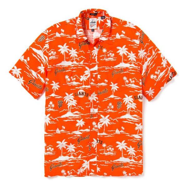 MLB ジャイアンツ ビンテージ ハワイアン レインスプーナー/Reyn Spooner