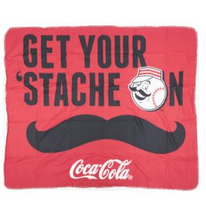 秋山翔吾 選手所属 MLB シンシナティ・レッズ 2016 Get Your Stache On Blanket SGA｜selection-basketball