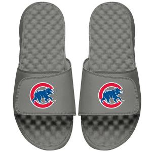 MLB シカゴ・カブス サンダル/シューズ Alternate Logo Slide Sandals ISlide グレー｜selection-basketball