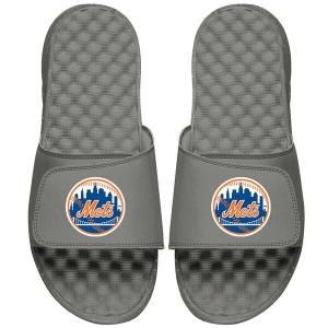 MLB ニューヨーク・メッツ サンダル/シューズ Primary Logo Slide Sandals ISlide グレー｜selection-basketball