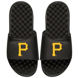 MLB ピッツバーグ・パイレーツ サンダル/シューズ Primary Logo Slide Sandals ISlide ブラック｜selection-basketball