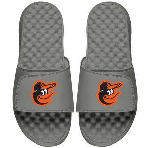 MLB ボルティモア・オリオールズ サンダル/シューズ Primary Logo Slide Sandals ISlide グレー｜selection-basketball