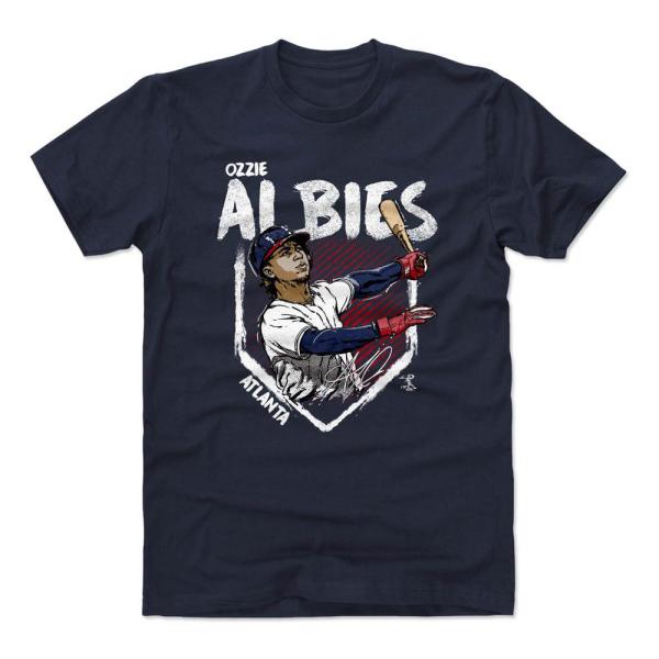 MLB ブレーブス Tシャツ オジー・アルビーズ Base T-Shirt 500Level Tru...