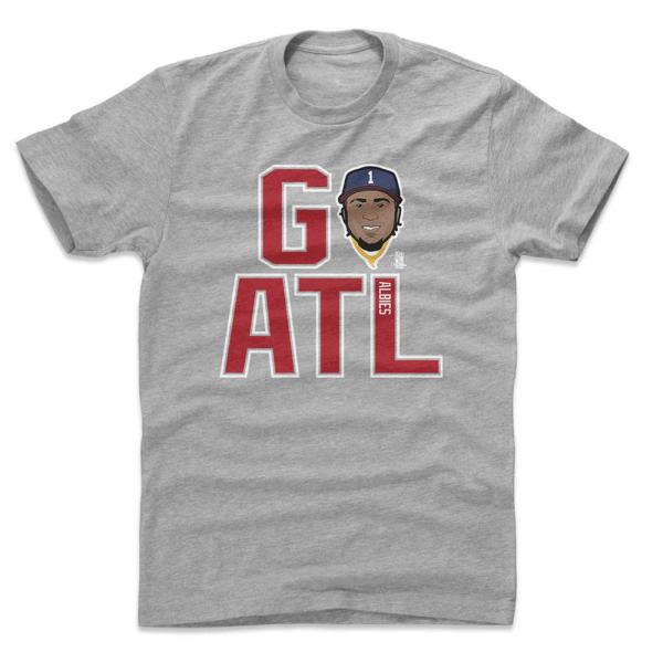 MLB ブレーブス Tシャツ オジー・アルビーズ GO ATL R T-Shirt 500Level...