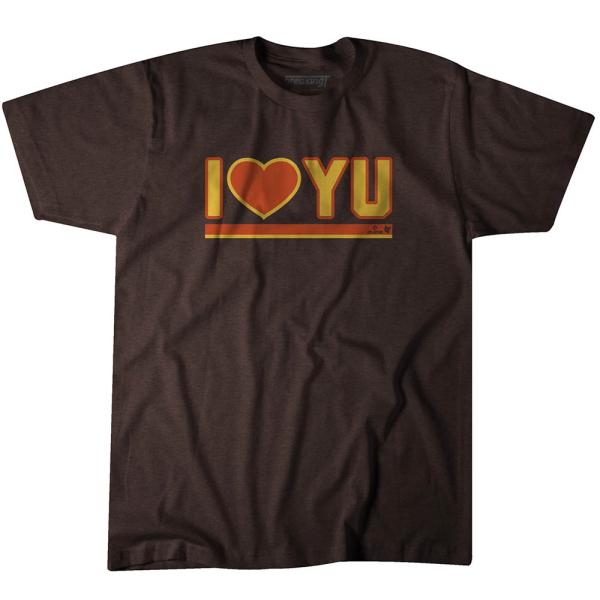 【海外限定版】ダルビッシュ有 Tシャツ MLB パドレス I LOVE YU T-Shirt Bre...
