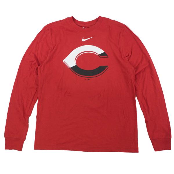 MLB シンシナティ・レッズ Tシャツ Angle Logo Long Sleeve T-Shirt...