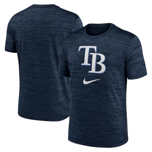 MLB タンパベイ・レイズ Tシャツ ロゴ ベロシティ Performance T-Shirt ナイ...