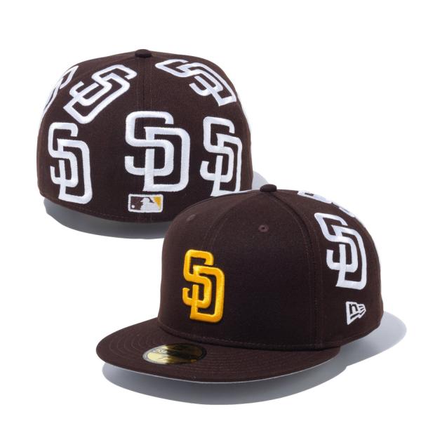 MLB パドレス キャップ 59FIFTY リアーロゴ ニューエラ/New Era バーンドウッド