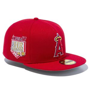 MLB 大谷翔平 エンゼルス キャップ 2023 MVP & HR王 30号HRパッチ 59FIFTY Fitted ニューエラ/New Era スカーレット【nejp】