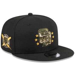 MLB パドレス キャップ 【海外版】 2024 アームドフォースデー 9FIFTY  Hat ニューエラ/New Era ブラック