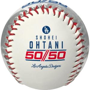 【ケース付】大谷翔平選手 50/50 記念ボール 白⑤ 楽天市場】大谷翔平選手 ロサンゼルス・ドジャース 50-50 達成