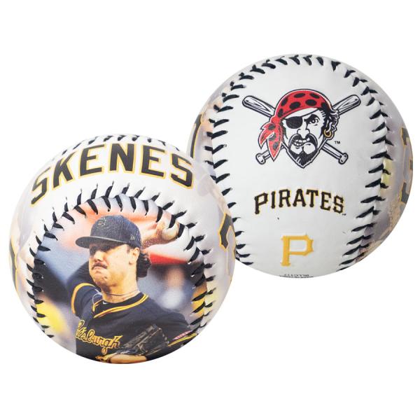 MLB ポール・スキーンズ Pittuburgh Pirates ボール 【球場限定品】Photo ...