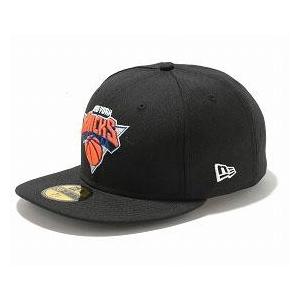 NBA ニックス キャップ/帽子 ブラック ニューエラ 5950 Primary Logo キャップ｜selection-basketball