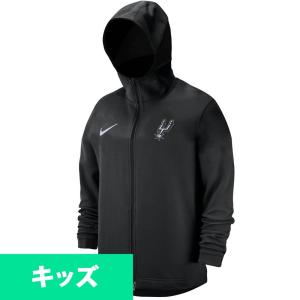 NBA スパーズ パーカー/フーディー キッズ ドライ ショータイム フルジップ ナイキ/Nike BAQM｜selection-basketball