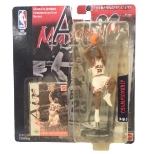 NBA マイケル・ジョーダン ブルズ フィギュア Super Stars Air Maximum Action Figure 93 Champion Upper Deck｜selection-basketball