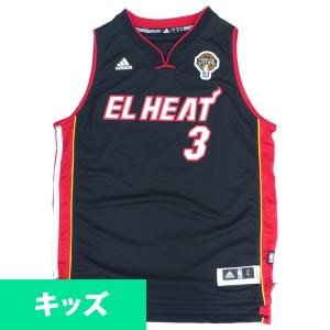 NBA ドウェイン・ウェイド マイアミ・ヒート ユニフォーム/ジャージ キッズ スウィングマン ジャージー アディダス/Adidas ロード｜selection-basketball