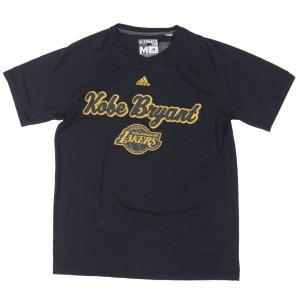 NBA コービー・ブライアント ロサンゼルス・レイカーズ Tシャツ Kobe Mamba Pattern T-Shirt アディダス/Adidas ブラック【OCSL】｜selection-basketball