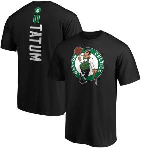 NBA ジェイソン・テイタム ボストン・セルティックス Tシャツ プレーメーカー ネーム & ナンバー チーム ブラック｜selection-basketball