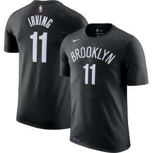 NBA カイリー・アービング ブルックリン・ネッツ Tシャツ 2019/2020 ネーム & ナンバー ナイキ/Nike ブラック トレーニング特集【OCSL】｜selection-basketball