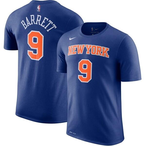 NBA R・J・バレット ニューヨーク・ニックス Tシャツ 2019/2020 ネーム &amp; ナンバー...