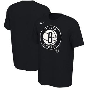 NBA ケビン・デュラント ブルックリン・ネッツ Tシャツ ニュー シティ ネーム & ナンバー ナイキ/Nike ブラック｜selection-basketball