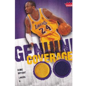 NBA コービー・ブライアント レイカーズ トレーディングカード/スポーツカード 2009 Kobe Genuine Coverage #GC-KB Fleer｜selection-basketball