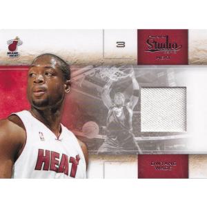 NBA ドウェイン・ウェイド マイアミ・ヒート トレーディングカード 2009-10 Studio Materials Card 092/249 Panini｜selection-basketball