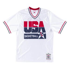 USABB マイケル・ジョーダン 1992 アメリカ代表 オーセンティック シューティングシャツ USA 1992 ドリームチーム ミッチェル＆ネス｜selection-basketball
