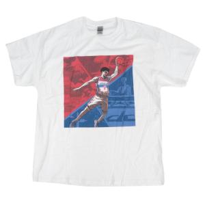 八村塁 Tシャツ 半袖 ウィザーズ NBA Tシャツ 白 ホワイト 非売品 会場限定配布 SGA【OCSL】｜selection-basketball