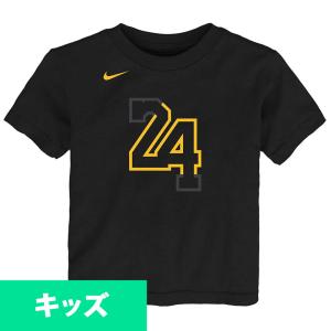 レイカーズ Tシャツ コービー・ブライアント NBA キッズ ユース シティエデション ナイキ Nike ブラック｜selection-basketball