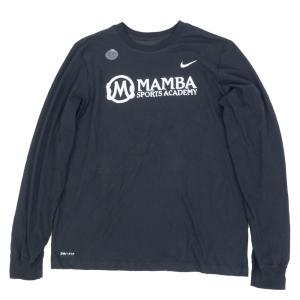 コービー・ブライアント NBA Tシャツ ナイキ ブラック マンバスポーツアカデミー メンズ ロングスリーブ 長袖 CP｜selection-basketball