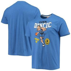 ルカ・ドンチッチ Tシャツ NBA マーベリックス Comic Book Player Tri-Blend T-Shirt Homage ロイヤル｜selection-basketball