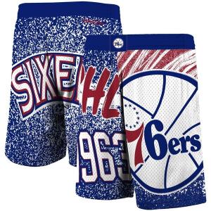 NBA 76ers ショートパンツ/ショーツ ハードウッドクラシックス Jumbotron Sublimated ミッチェル＆ネス/Mitchell & Ness2203MN特集｜selection-basketball