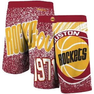 NBA ロケッツ ショートパンツ/ショーツ ハードウッドクラシックス Jumbotron Sublimated ミッチェル＆ネス/Mitchell & Ness2203MN特集｜selection-basketball