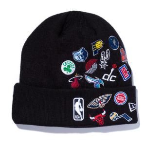 NBA ニットキャップ リーグオールオーバー オーバーロード ニット帽 ニューエラ/New Era ブラック｜selection-basketball