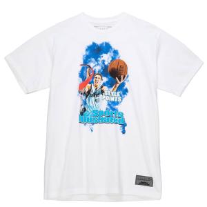 NBA ダーク・ノビツキー マーベリックス Tシャツ レジェンドプレイヤーイラスト ミッチェル＆ネス/Mitchell & Ness ホワイト2203MN特集｜selection-basketball