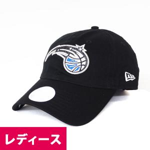 NBA オーランド・マジック キャップ レディース Glisten 9TWENTY アジャスタブル ニューエラ/New Era ブラック｜selection-basketball