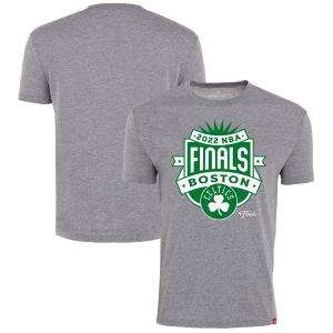 NBA セルティックス Tシャツ NBAファイナル2022 進出記念 Crest Comfy Tシャツ Sportiqe グレー｜selection-basketball