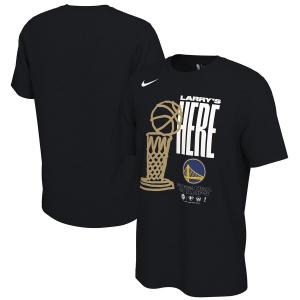 NBA ウォリアーズ Tシャツ NBAファイナル2022 優勝記念 Champions Trophy Celebration T-Shirt ナイキ/Nike ブラック｜selection-basketball