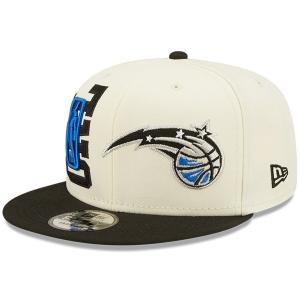 NBA オーランド・マジック キャップ NBAドラフト2022 Draft 9FIFTY スナップバック ニューエラ/New Era クリーム ブラック｜selection-basketball