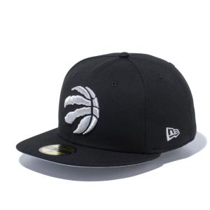 NBA ラプターズ キャップ 59FIFTY Logo Cap ニューエラ/New Era ブラック｜selection-basketball