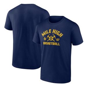 NBA ナゲッツ Tシャツ Tip-Off ティップオフ T-Shirt Fanatics Branded ネイビー｜selection-basketball