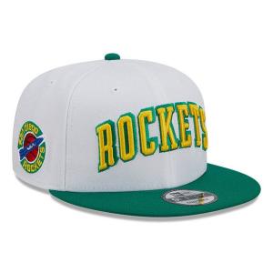 NBA ロケッツ キャップ ジャージパック クラシックエディション 9FIFTY Hat ニューエラ/New Era ホワイト グリーン｜selection-basketball