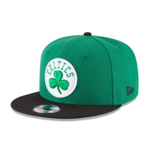 NBA セルティックス キャップ 2-Tone 9FIFTY Cap ニューエラ/New Era ケリーグリーン ブラック｜selection-basketball