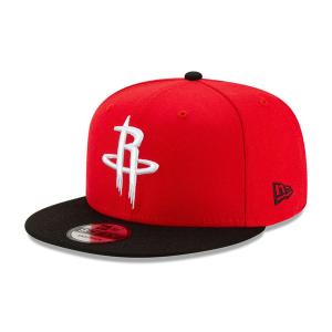 NBA ロケッツ キャップ 2-Tone 9FIFTY Cap ニューエラ/New Era レッド ブラック｜selection-basketball