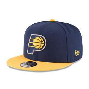 NBA ペイサーズ キャップ 2-Tone 9FIFTY Cap ニューエラ/New Era ネイビー イエロー｜selection-basketball