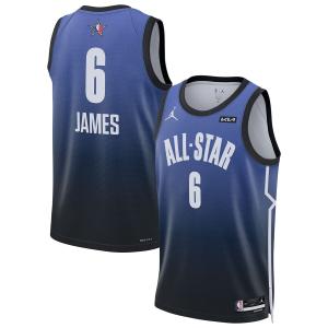 NBA レブロン・ジェームズ ユニフォーム NBAオールスター2023 All-Star Swingman Jersey Jordan Brand ブルー｜selection-basketball