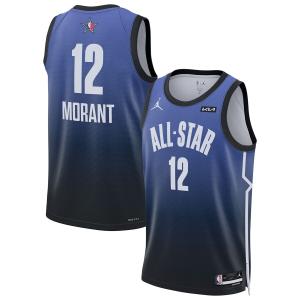 NBA ジャ・モラント ユニフォーム NBAオールスター2023 All-Star Swingman Jersey Jordan Brand ブルー｜selection-basketball