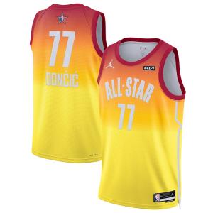 NBA ルカ・ドンチッチ ユニフォーム NBAオールスター2023 All-Star Swingman Jersey Jordan Brand オレンジ｜selection-basketball